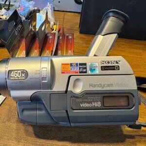Analog to Digital Video Bundle: Sony Handycam SteadyShot NTSC Hi8 CCD-TRV308
